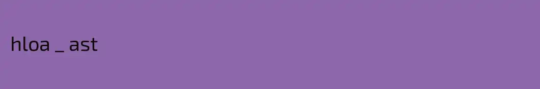 hloa _ ast